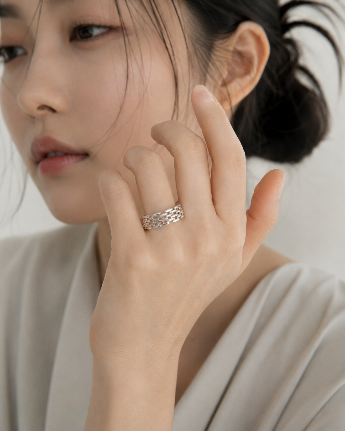 Woven Frame Ring