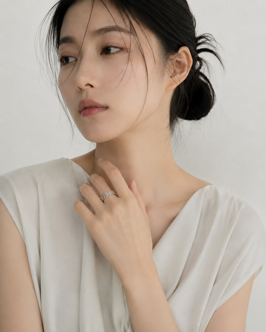 Woven Frame Ring