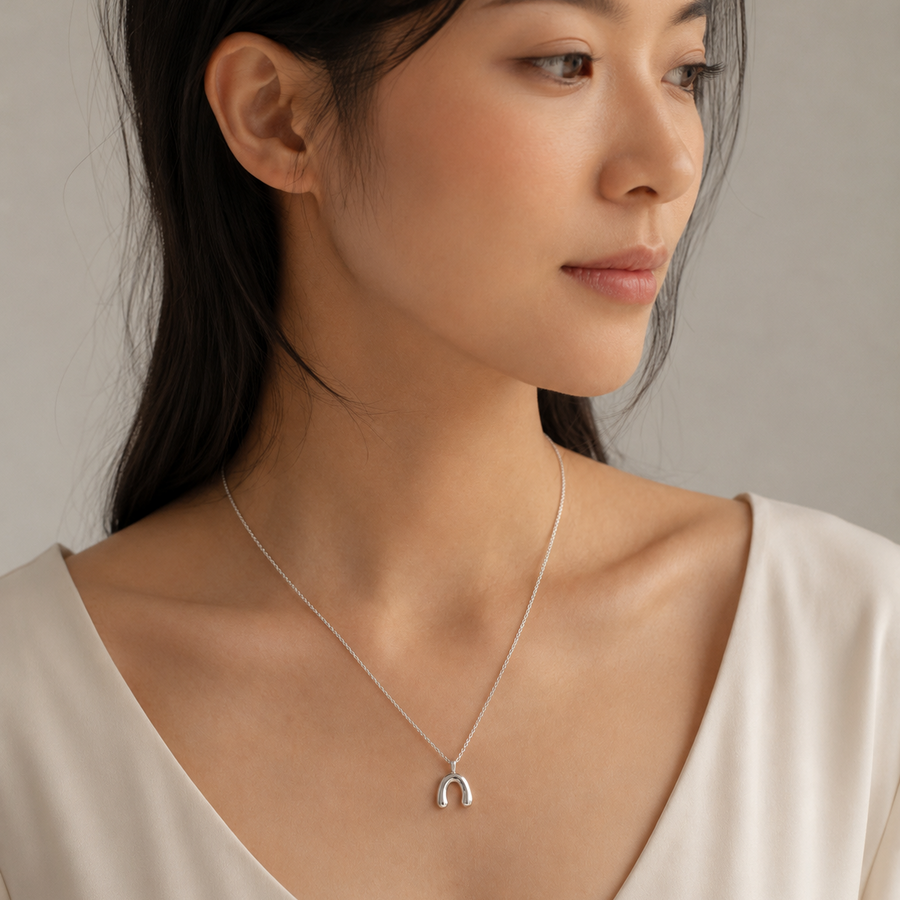 Arc Trace Necklace