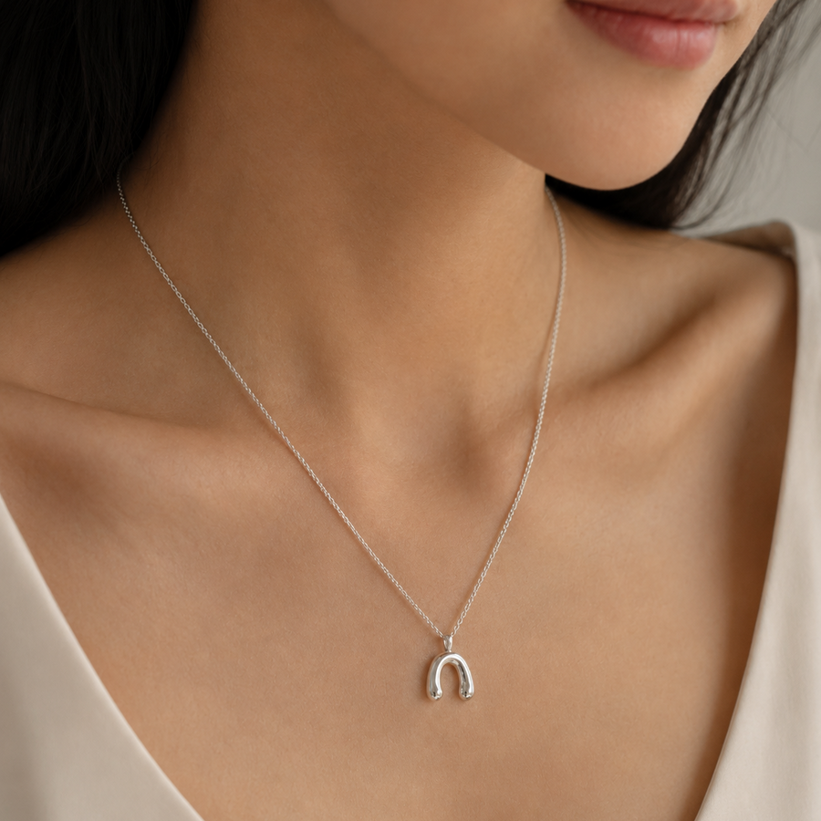Signal Horseshoe Necklace