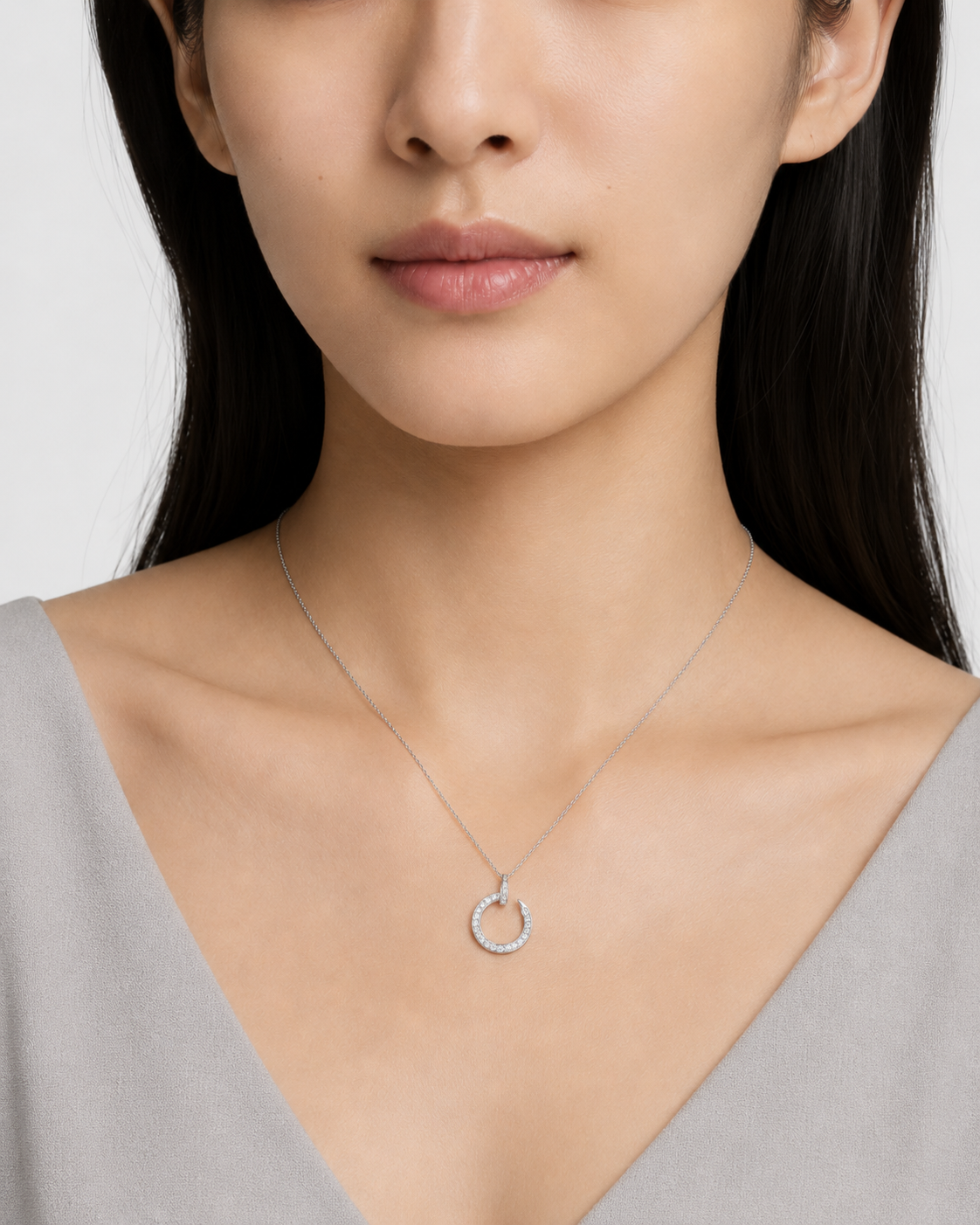 Circle Trace Necklace