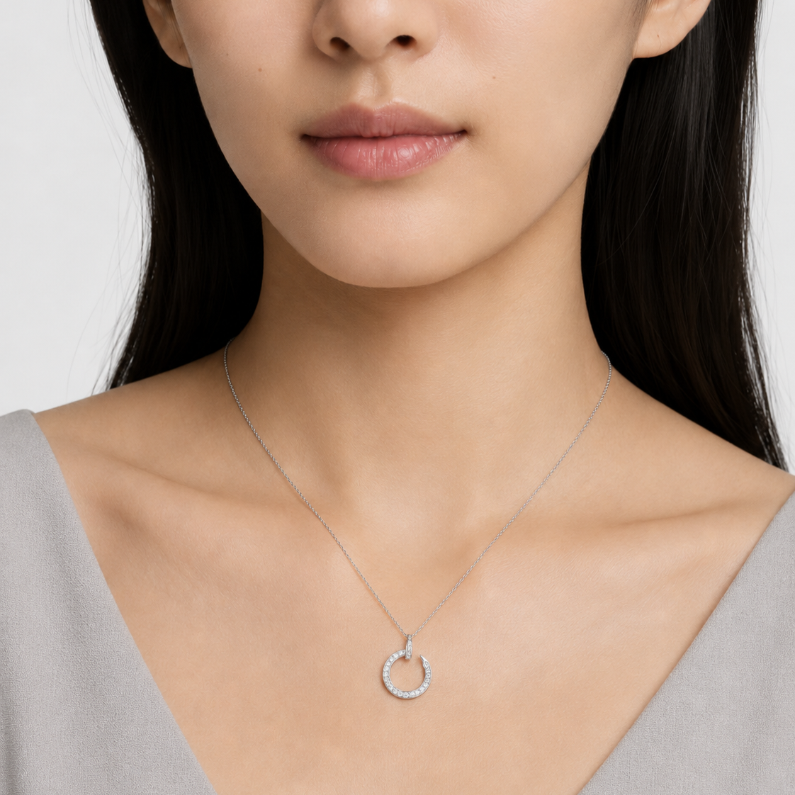 Pale Halo Necklace