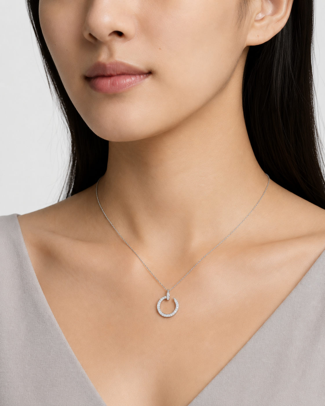 Circle Trace Necklace