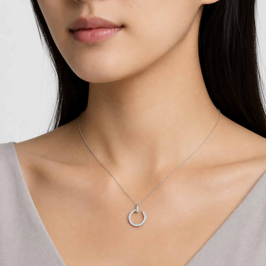 Pale Halo Necklace