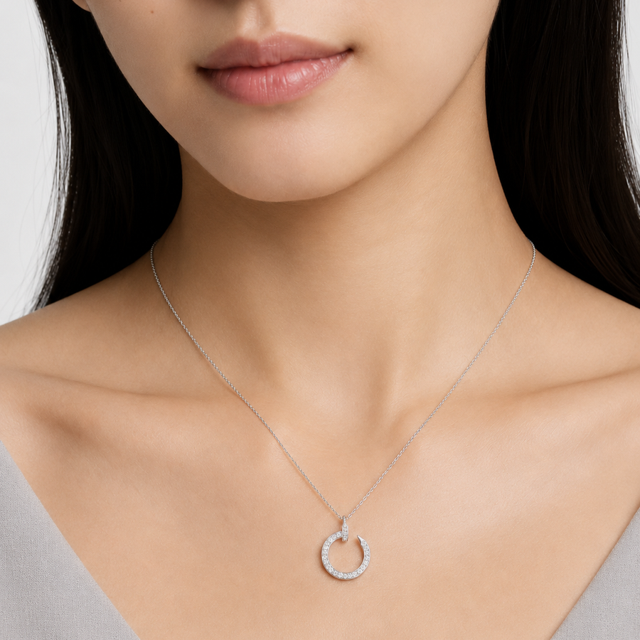 Pale Halo Necklace