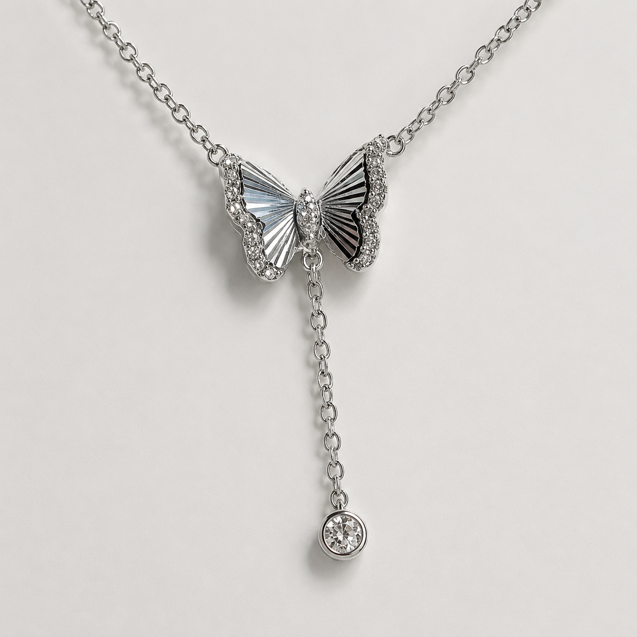 Ribbon Line Necklace