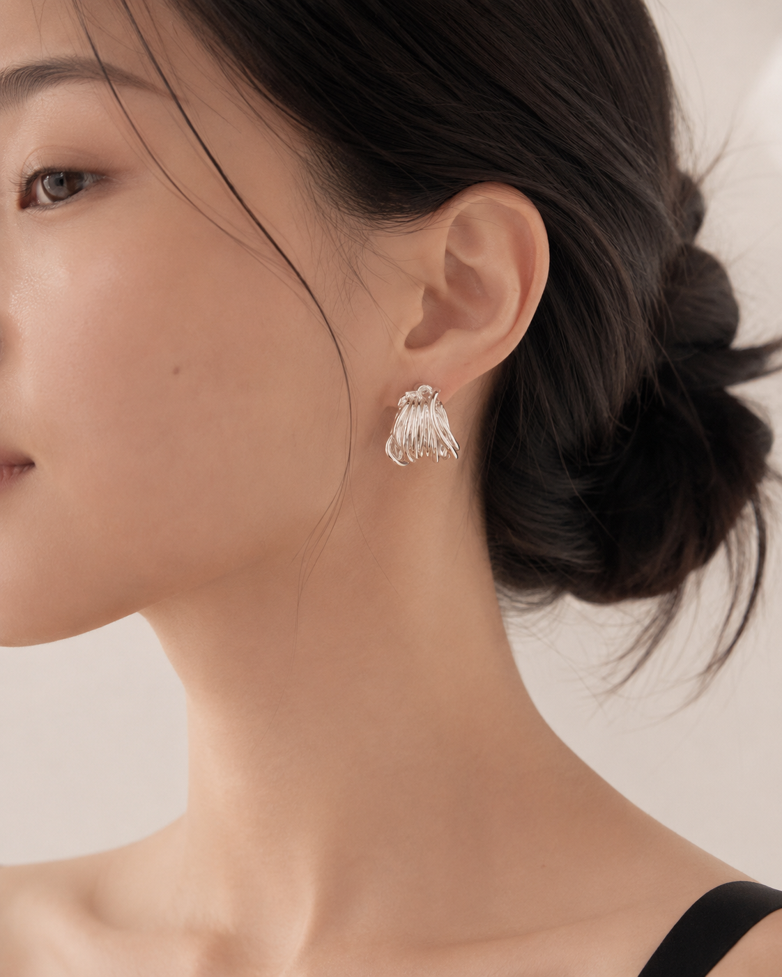 Wave Fold Ear Cuff