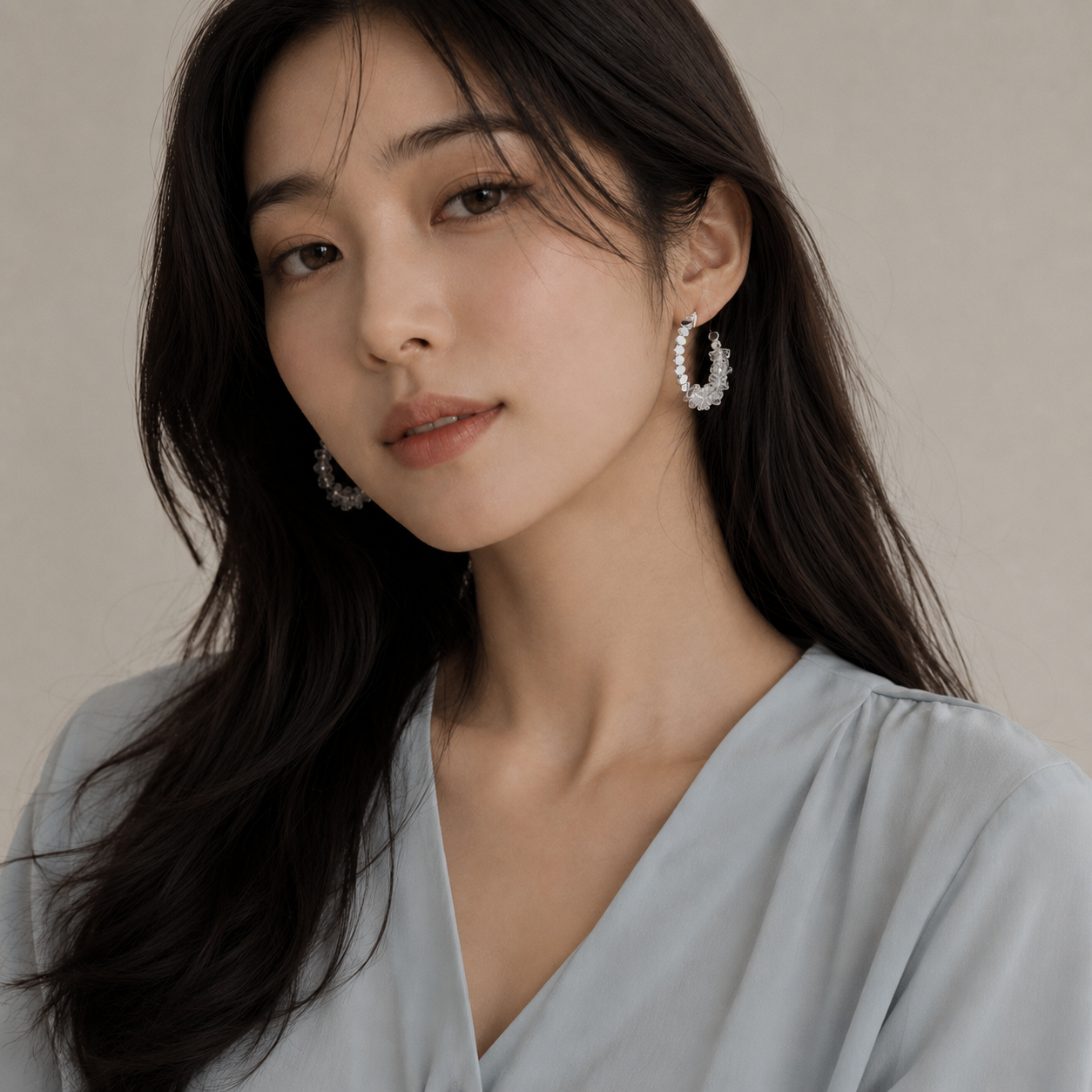 Crystal Halo Earrings