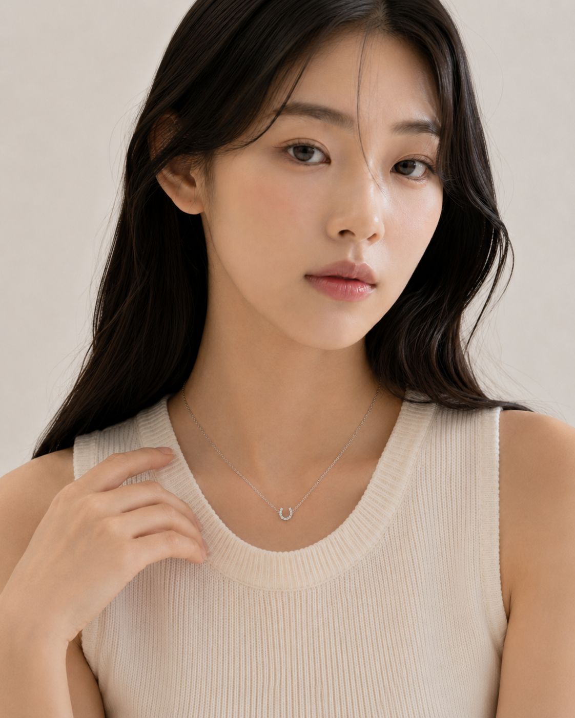 Crescent Spark Necklace