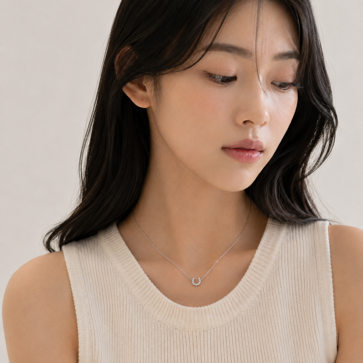 Signal Crescent Necklace