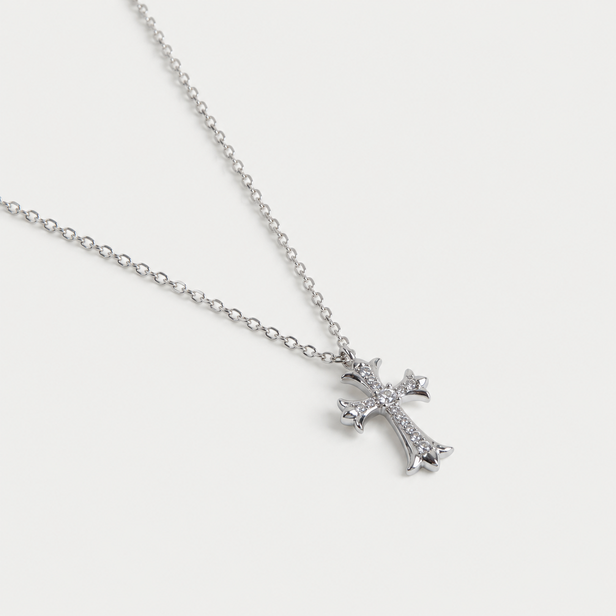 Signal Cross Necklace