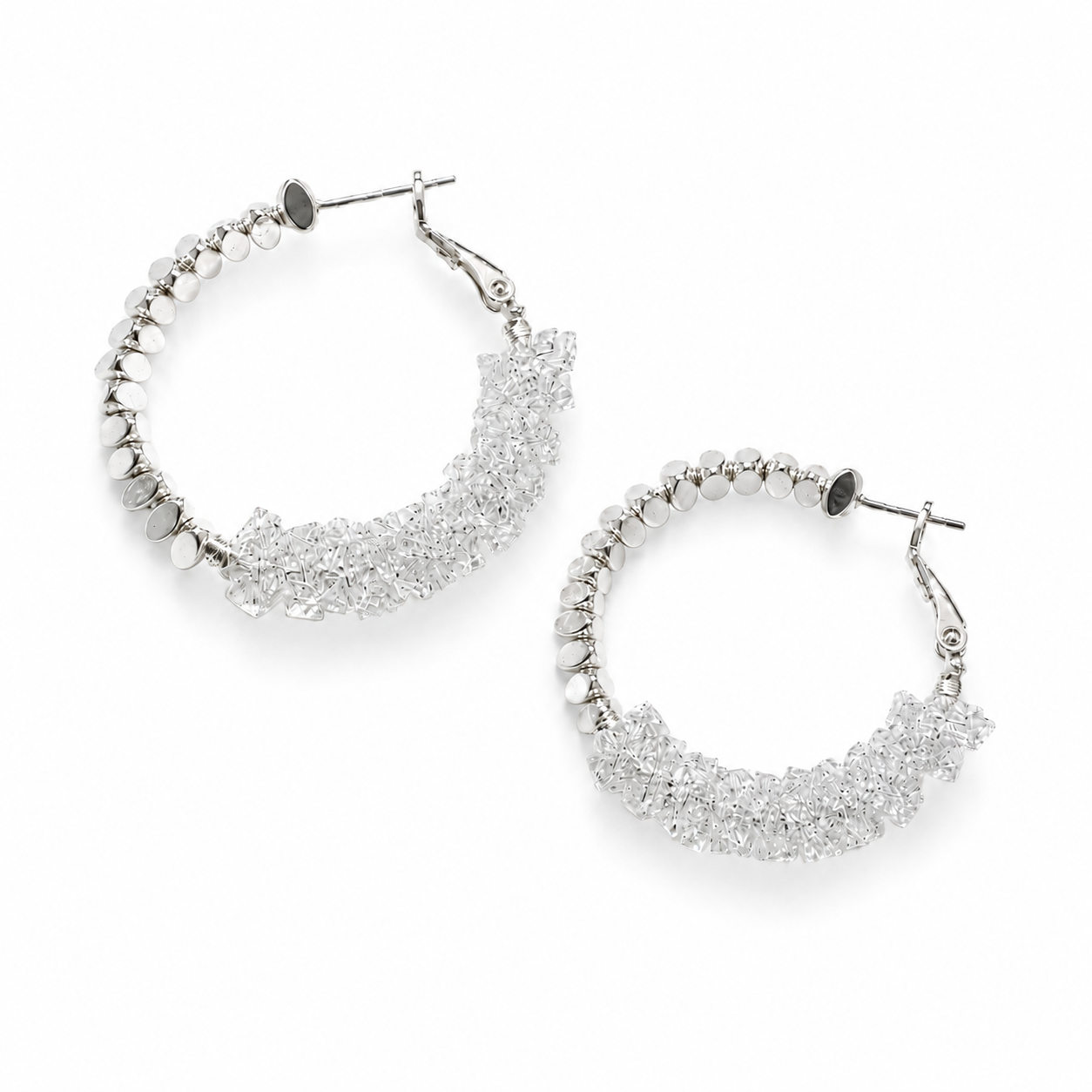 Object Crystal Hoops