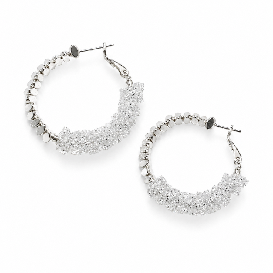 Object Crystal Hoops