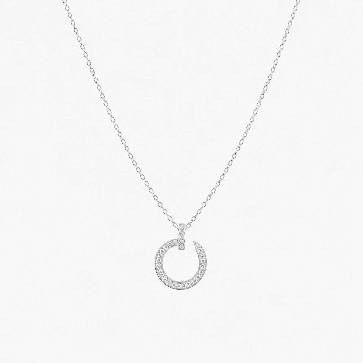 Pale Halo Necklace