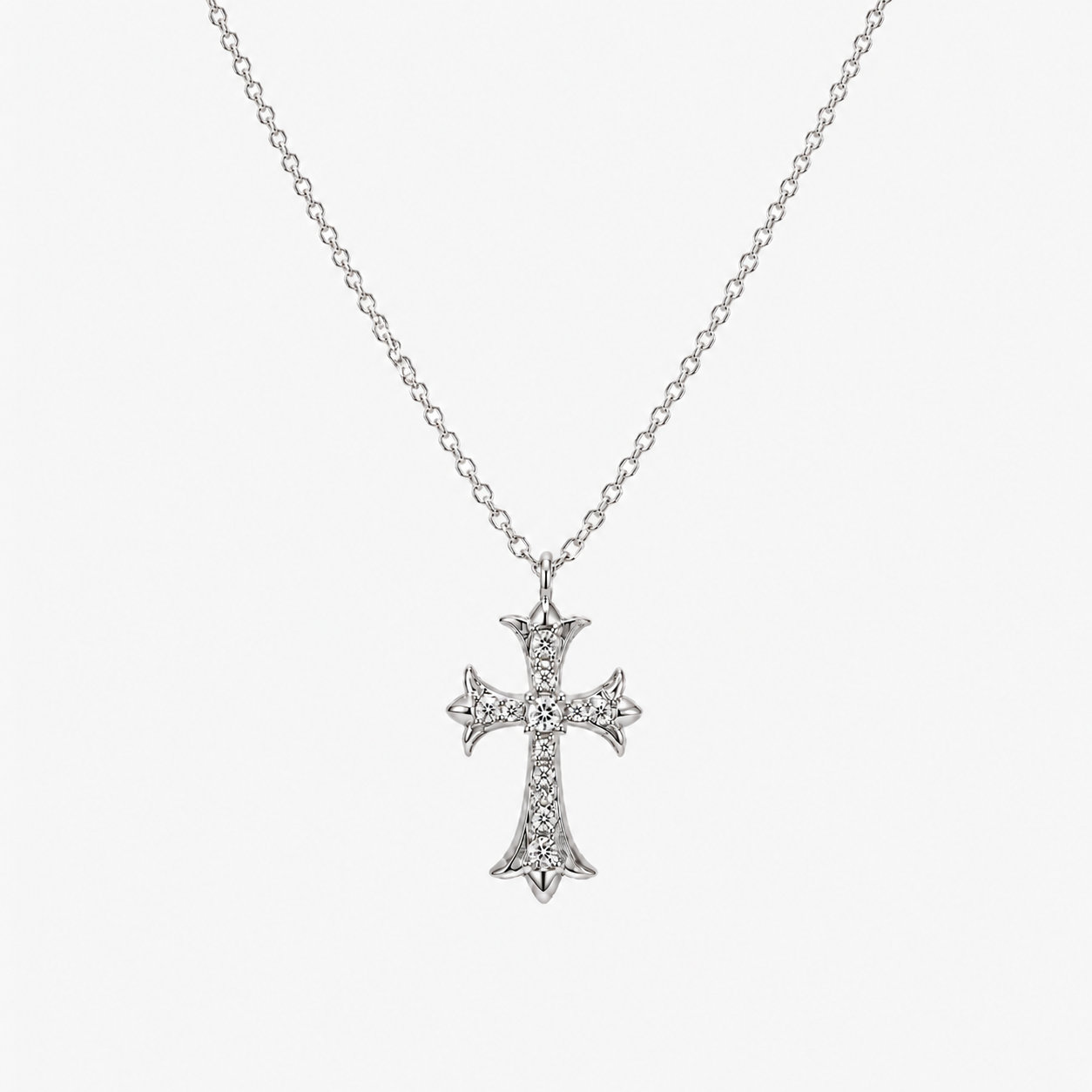Signal Cross Necklace