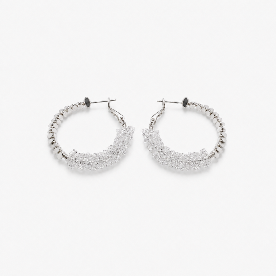 Object Crystal Hoops