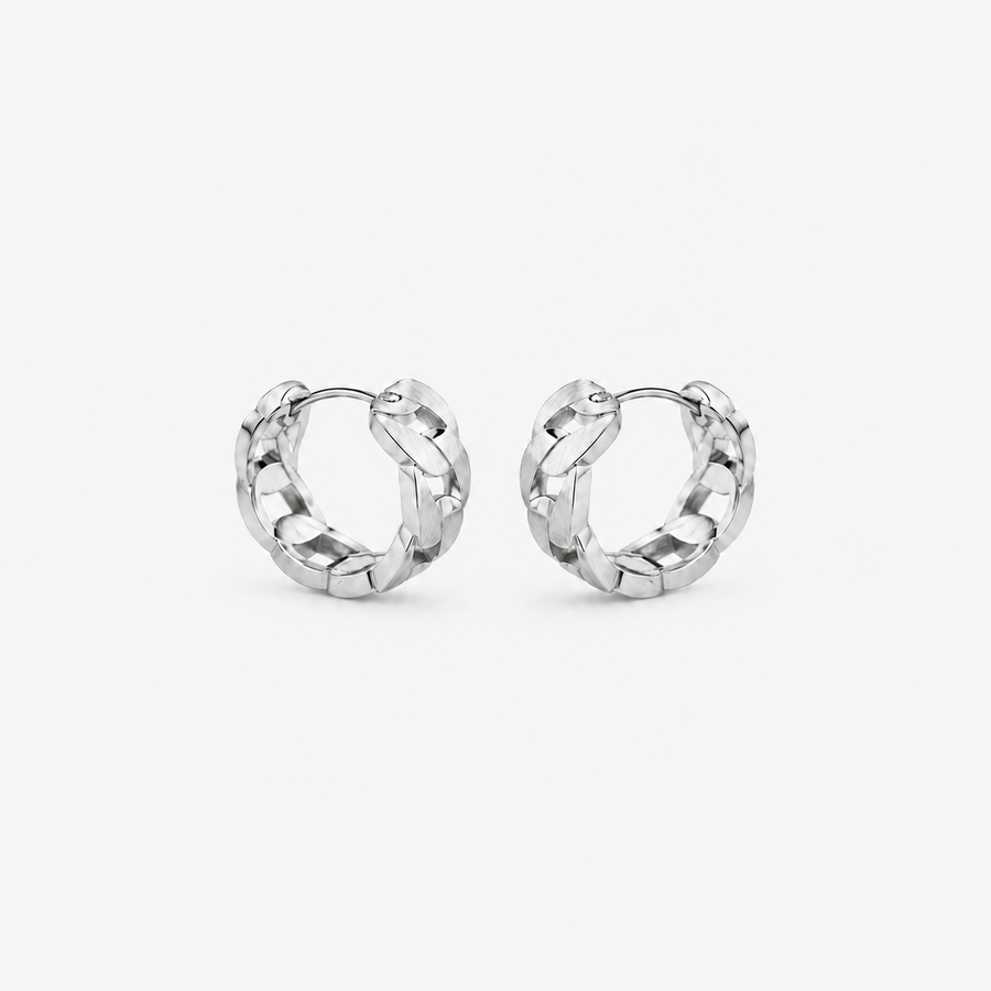 Object Grid Ear Cuff