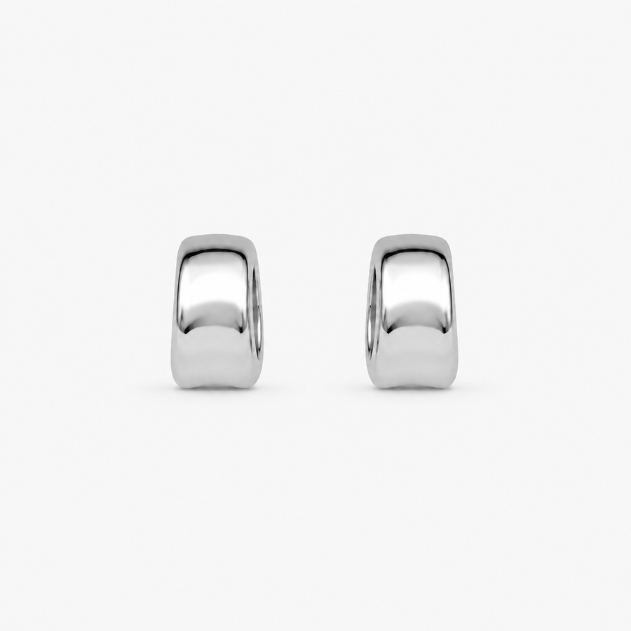 Sculpted Arc Studs