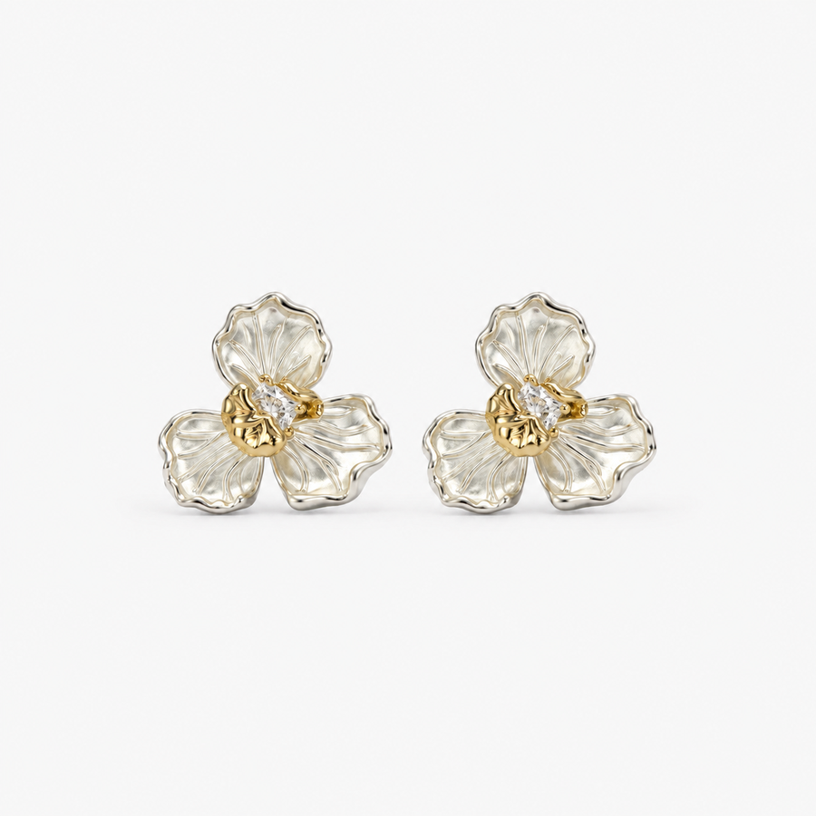 Two-Tone Bloom Studs