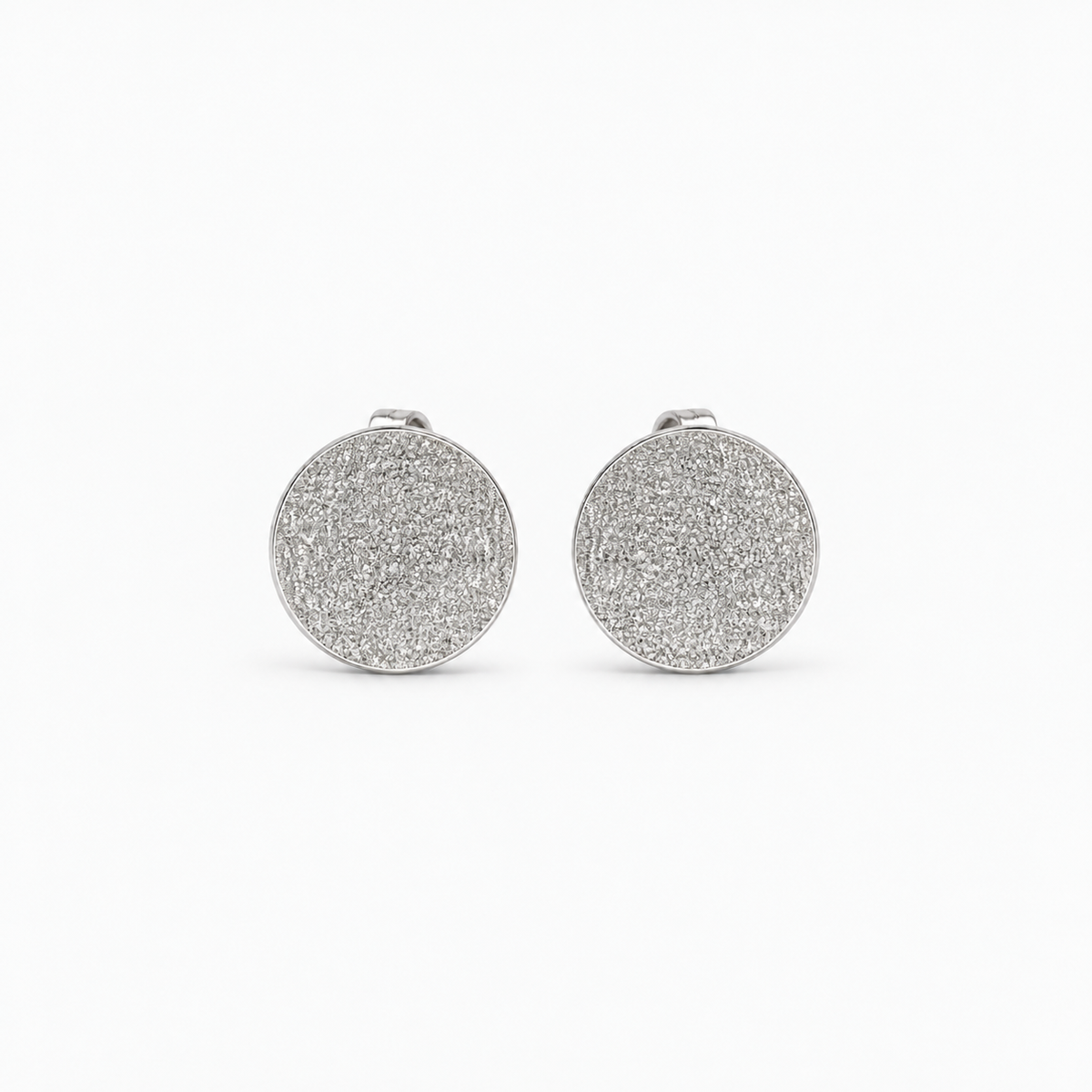 Afterimage Earrings — light neutral background, collection-safe framing with natural shadow