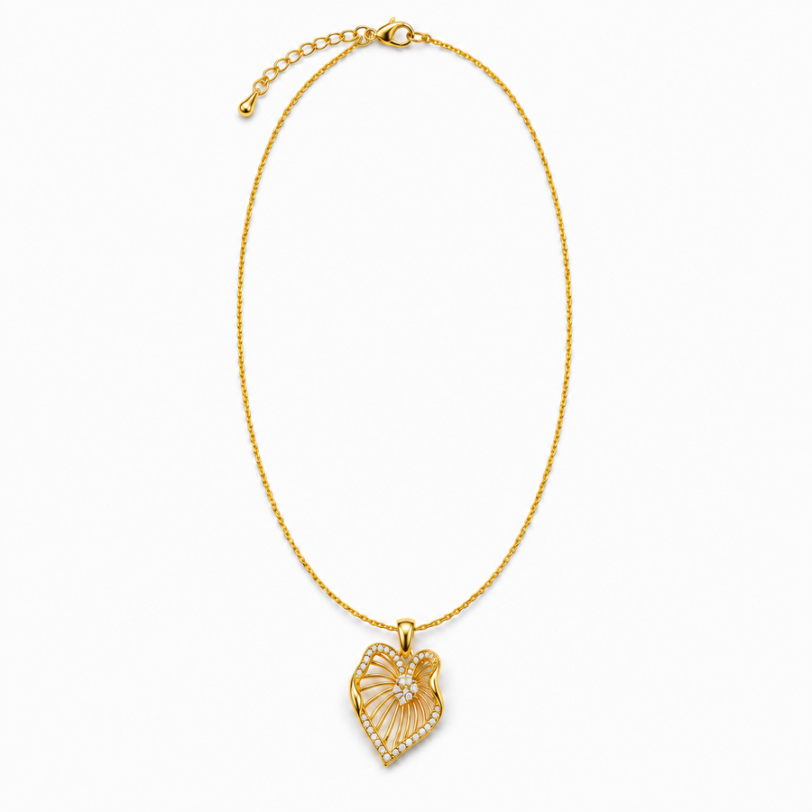 Veinlight Leaf Necklace