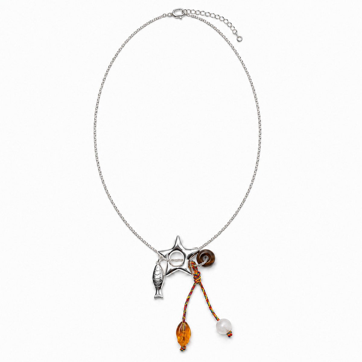 Wandering Star Necklace — product front on white background