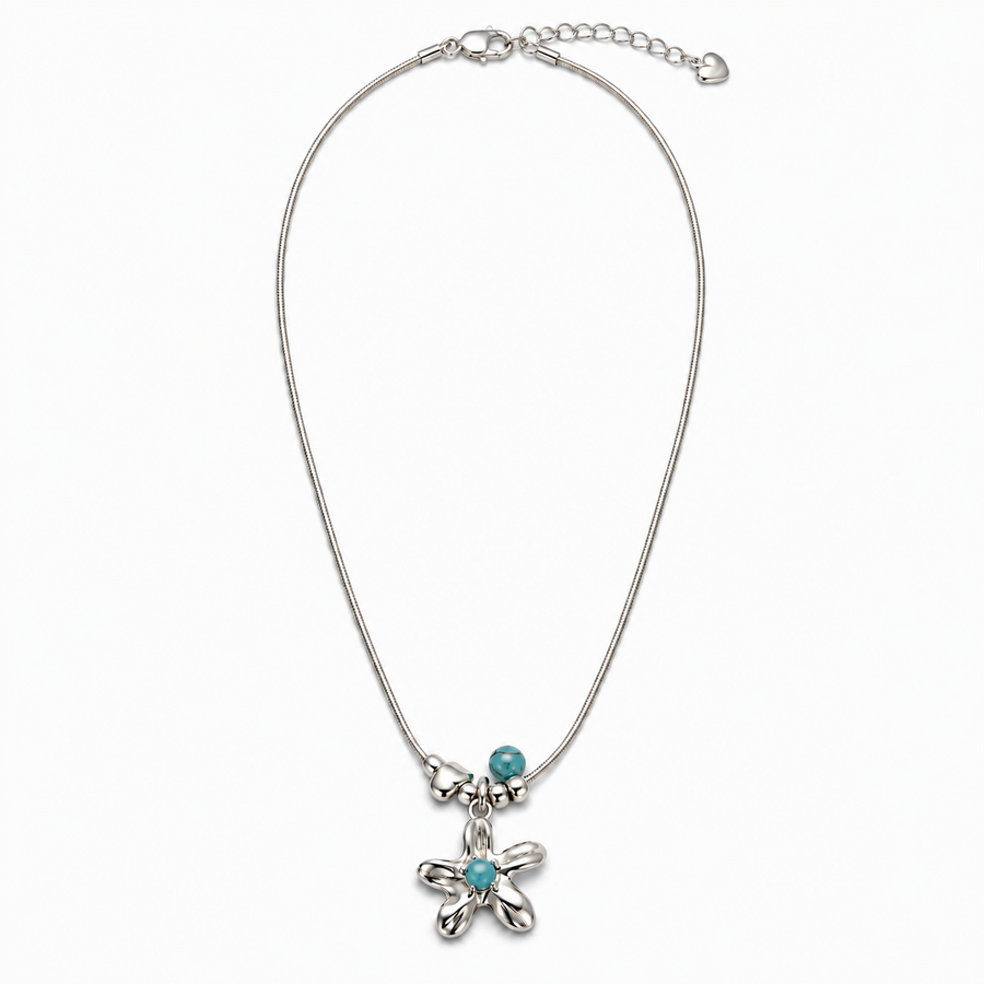 Blue Note Bloom Necklace
