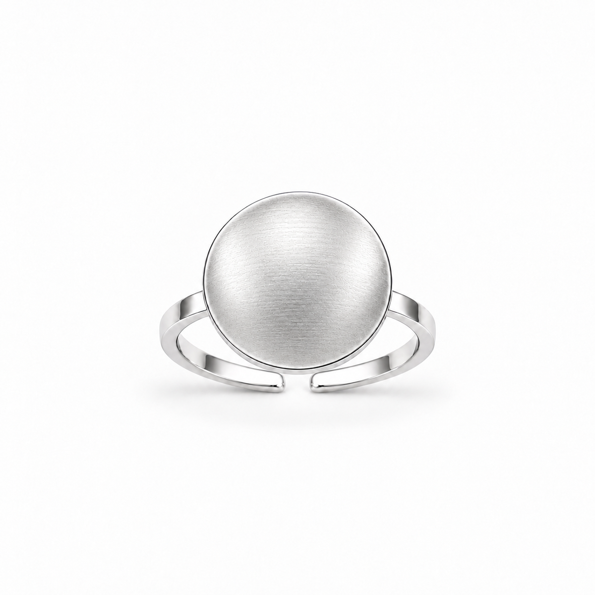Interval Ring — light neutral background, collection-safe framing with natural shadow