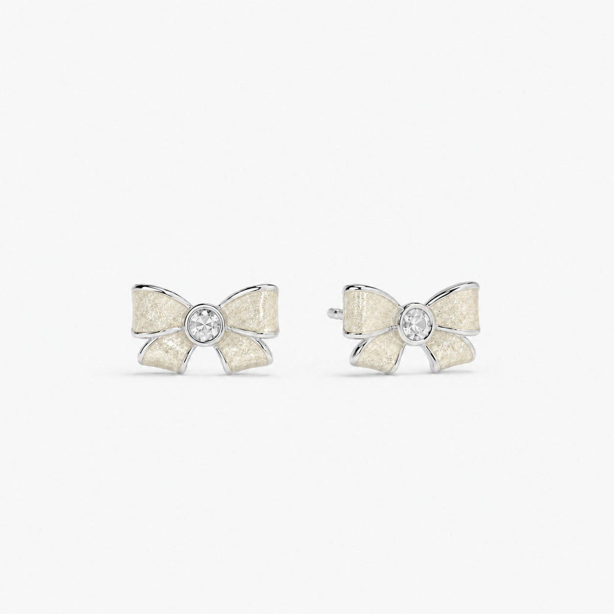 Silver Bow Studs featured product image
