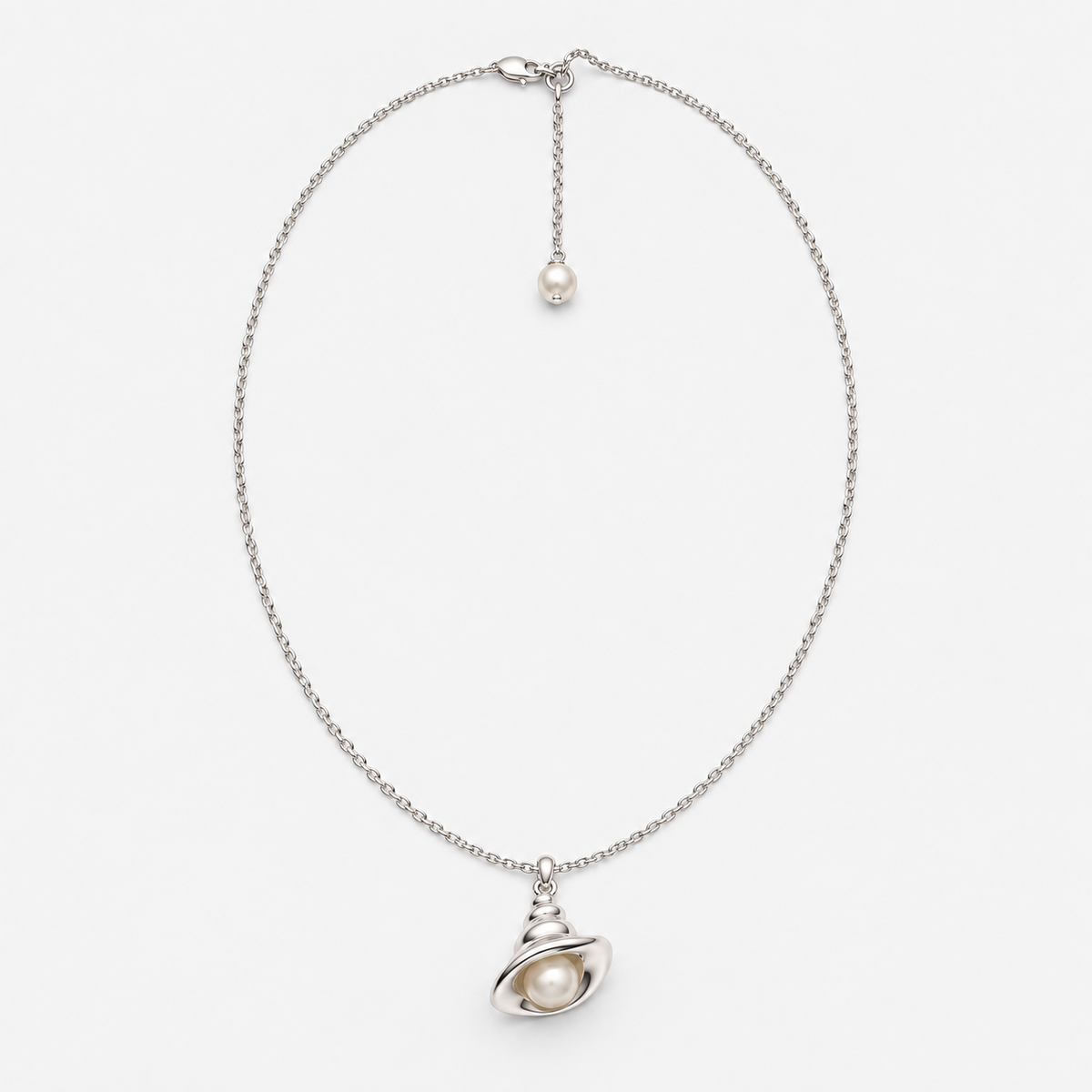 Dew Orbit Necklace — product angle