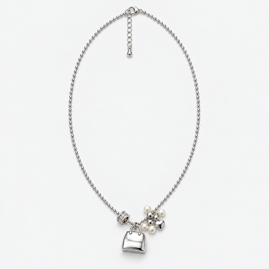 Charm Lock Necklace