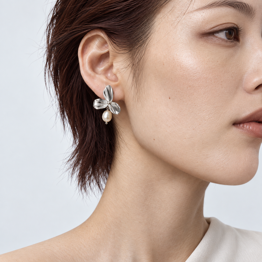 Uneven Bloom Earrings