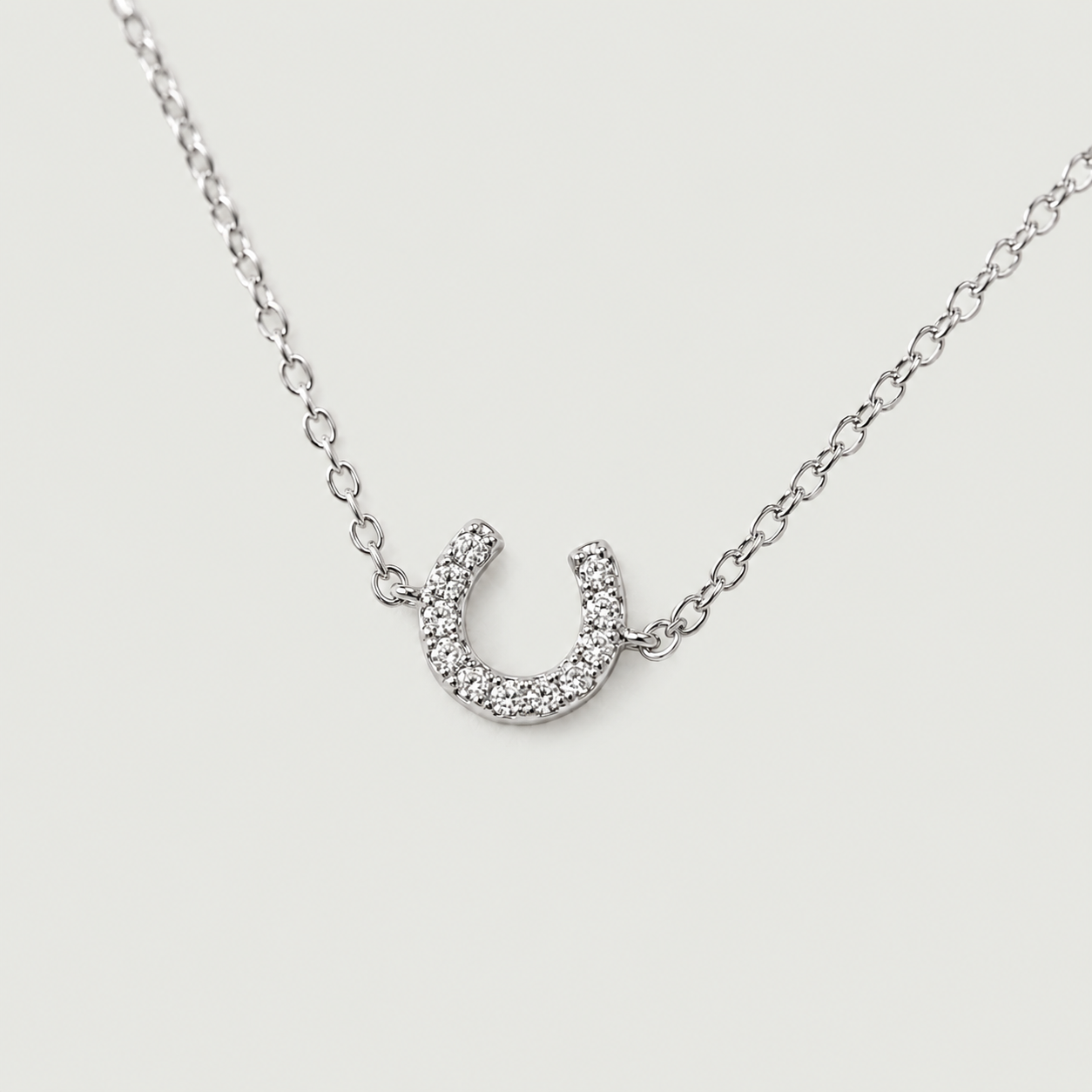 Crescent Spark Necklace