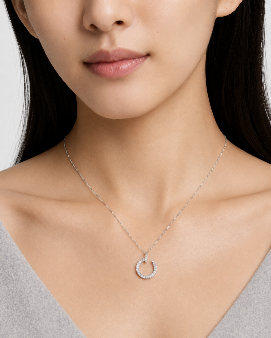 Circle Trace Necklace