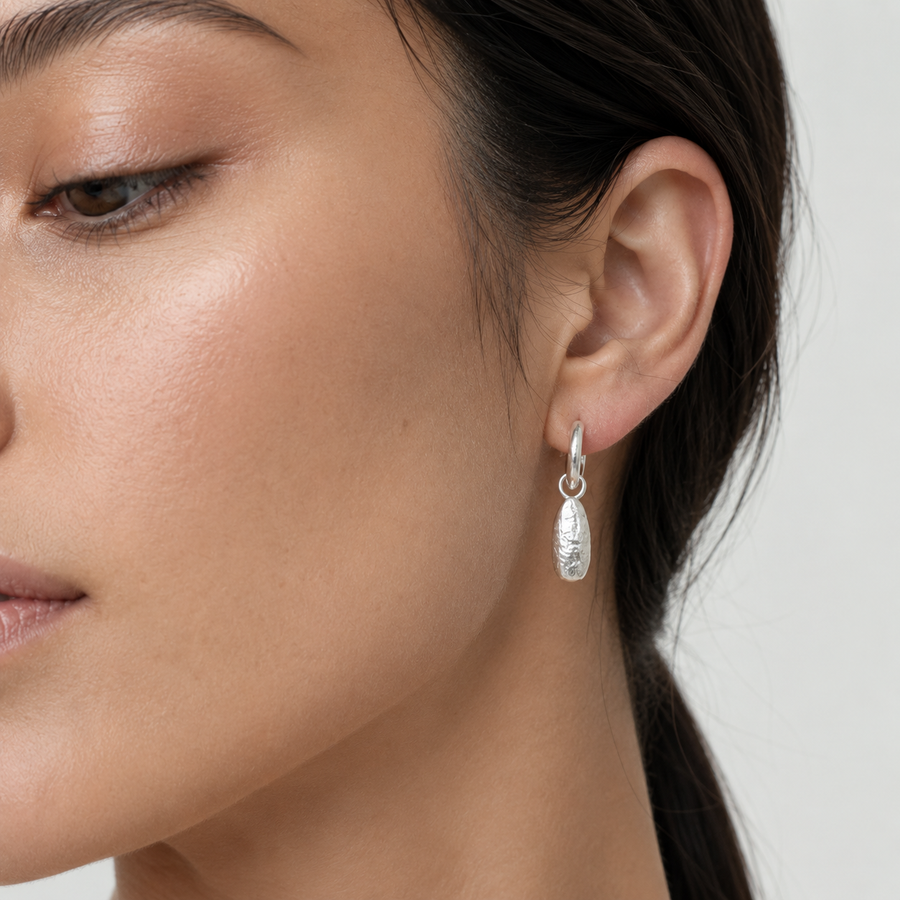 Droplet Hoop Earrings