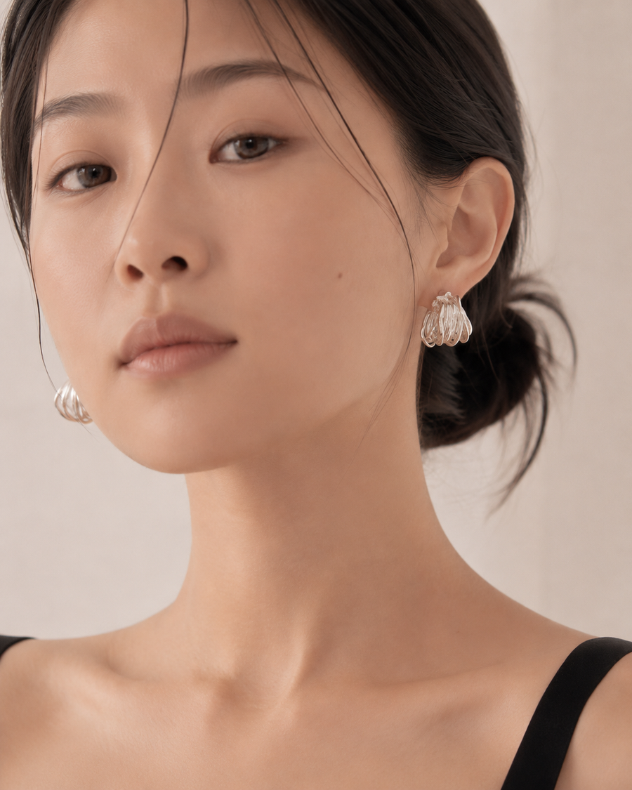 Wave Fold Ear Cuff