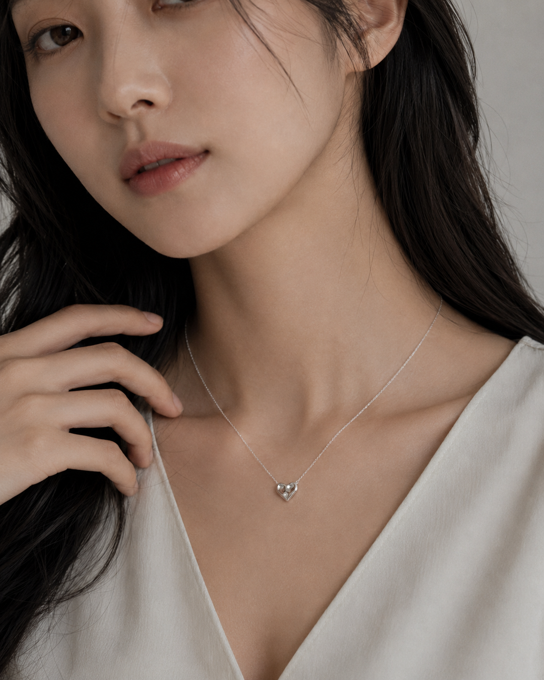 Soft Heart Necklace